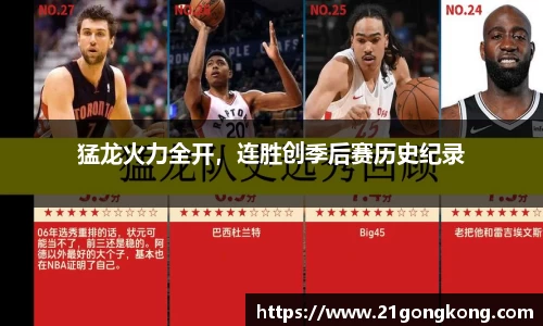 猛龙火力全开，连胜创季后赛历史纪录